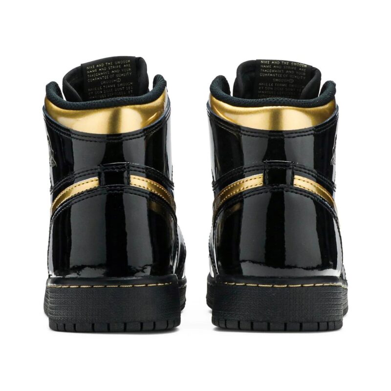 Mens Jordan 1 Retro High Og Black/Metallic Gold-Black 2020 (555088 032)