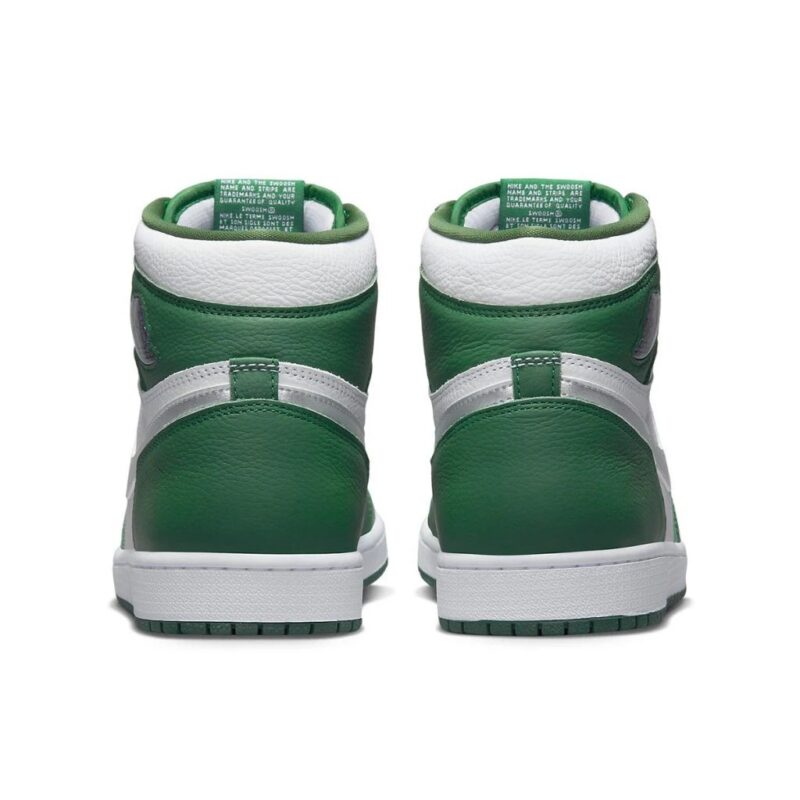 Mens Jordan 1 Retro High Og Gorge Green/Metallic Silver (Dz5485 303)