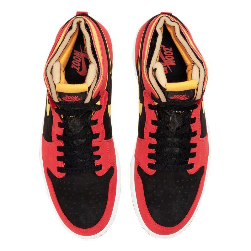 Mens Jordan 1 Zoom Air Cmft Chile Red Black/Chile Red-White (Ct0978 006)
