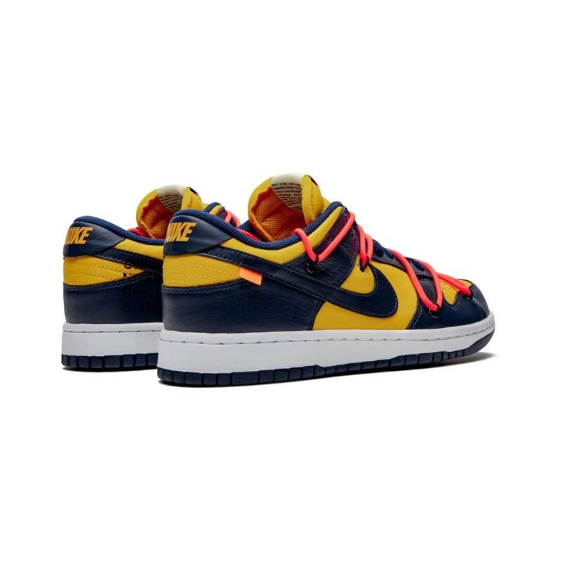 Off-White X Nike Dunk Low University Gold
