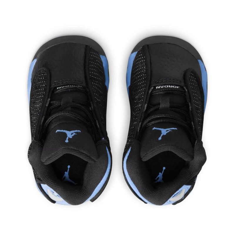 Toddlers Jordan 13 Retro Black/University Blue-White (414581 041)
